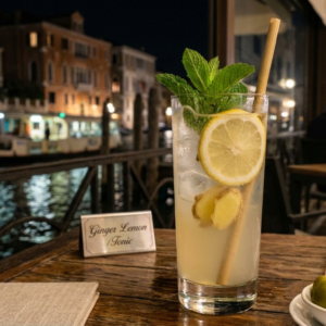 gin lemon/ tonic