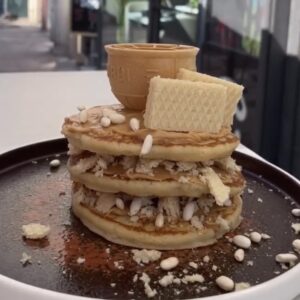 pancake lotus biscoff e gelato